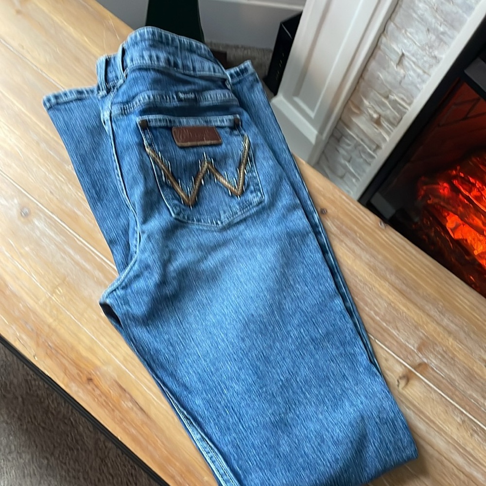 Women’s Wrangler jeans.